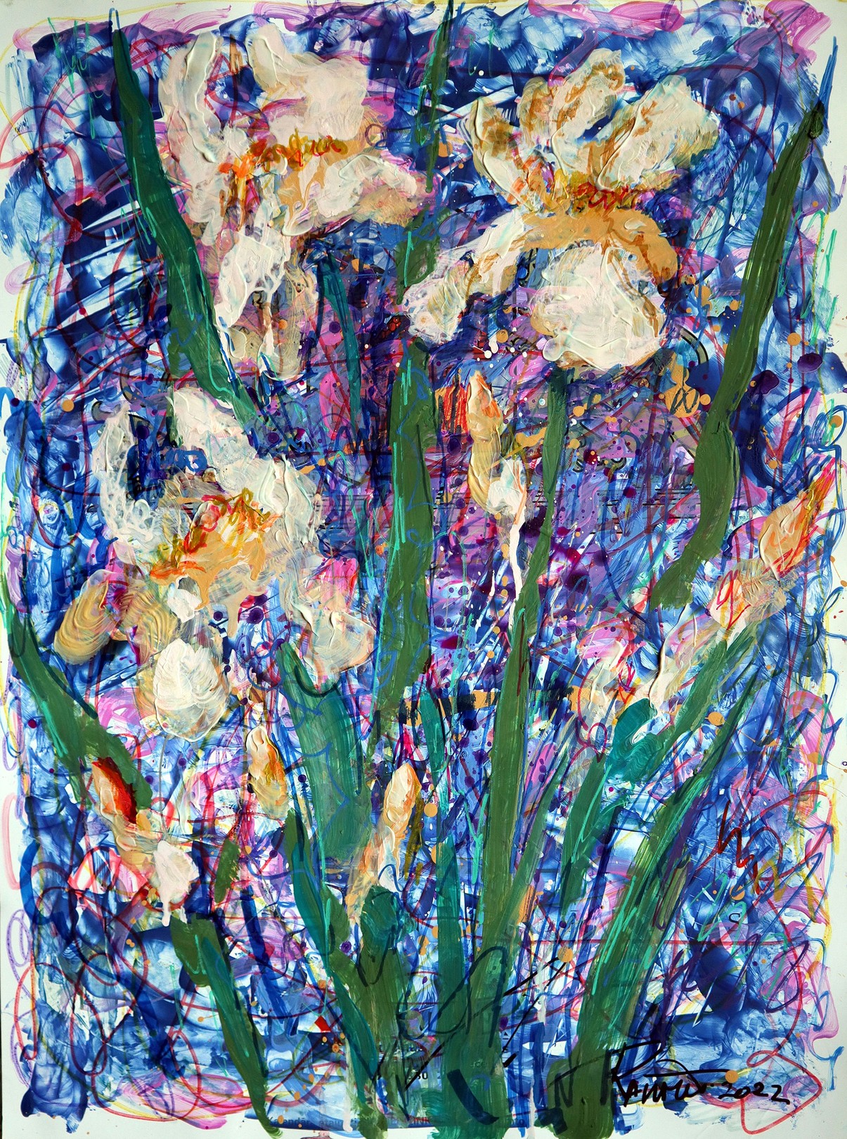 Rakhmet Redzhepov (Ramzi), Fantasy with Flowers 6 Rakhmet Redzhepov (Ramzi), Fantasy with Flowers 6