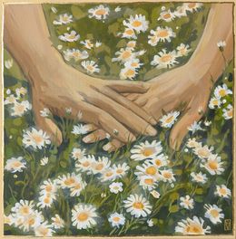 Peinture, Touch of souls, "Moments" series, Olha Vlasova
