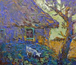 Painting, Graze Near the House, Ivanyuk Oleksiy