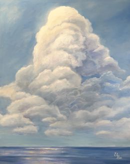 Painting, Dreams in the clouds, Elena Ushanova