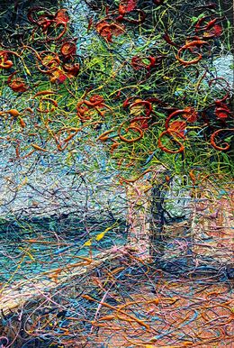 Painting, Summer rhythm of the old town, Nadin Antoniuk