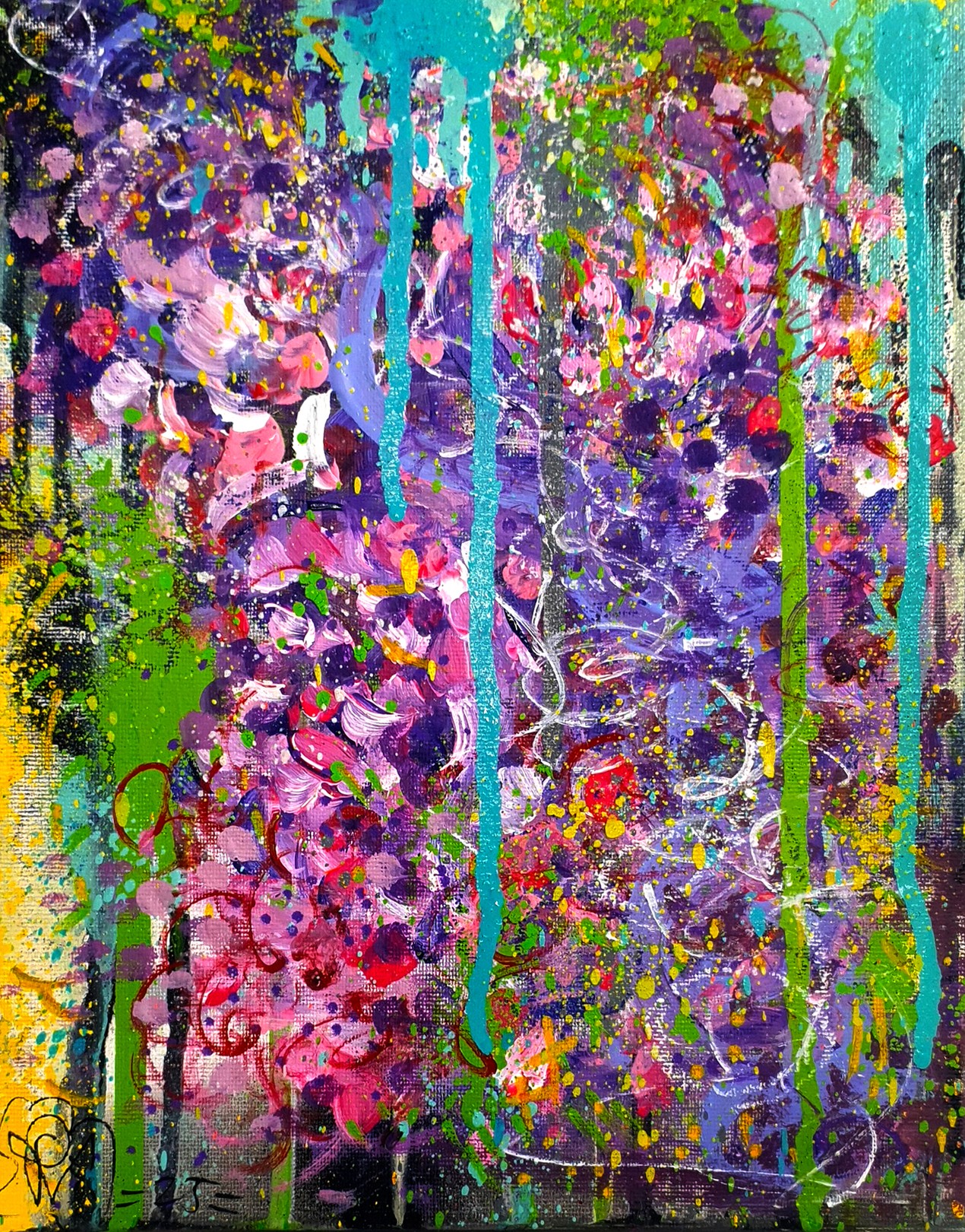 Priscilla Vettese, Urban Mauve Flowers Priscilla Vettese, Urban Mauve Flowers