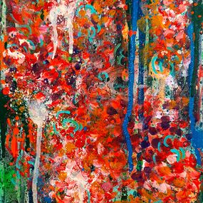 Gemälde, Urban Hot Flowers, Priscilla Vettese