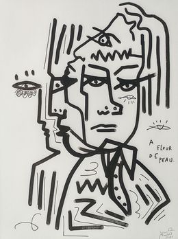Fine Art Drawings, A fleur de peau, Jazzu