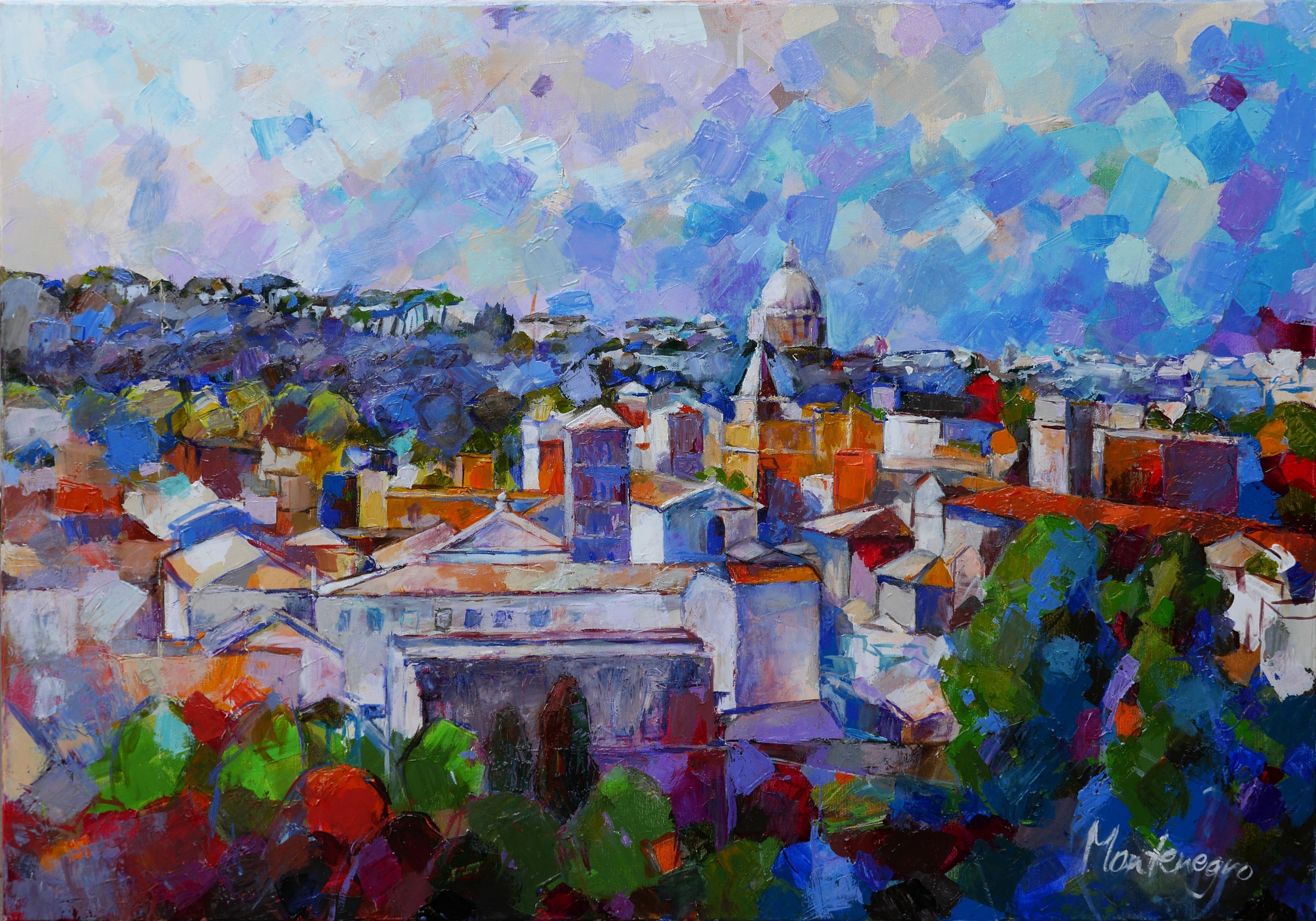 Miriam Montenegro, Roma Miriam Montenegro, Roma