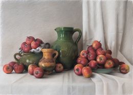 Gemälde, Apple season, Karina Lara