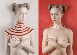 Photography, For Kahlo. White / For Kahlo. Red, Katerina Belkina