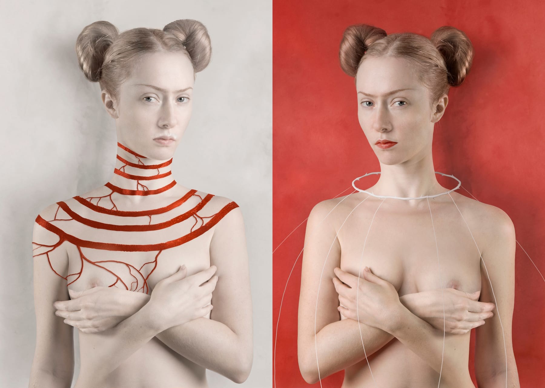 Katerina Belkina, For Kahlo. White / For Kahlo. Red Katerina Belkina, For Kahlo. White / For Kahlo. Red