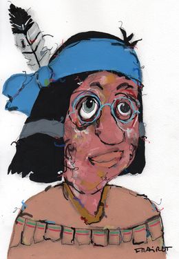 Painting, Yakari, Maxime Frairot