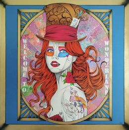 Painting, Ginger Alice, Caro Graffiti