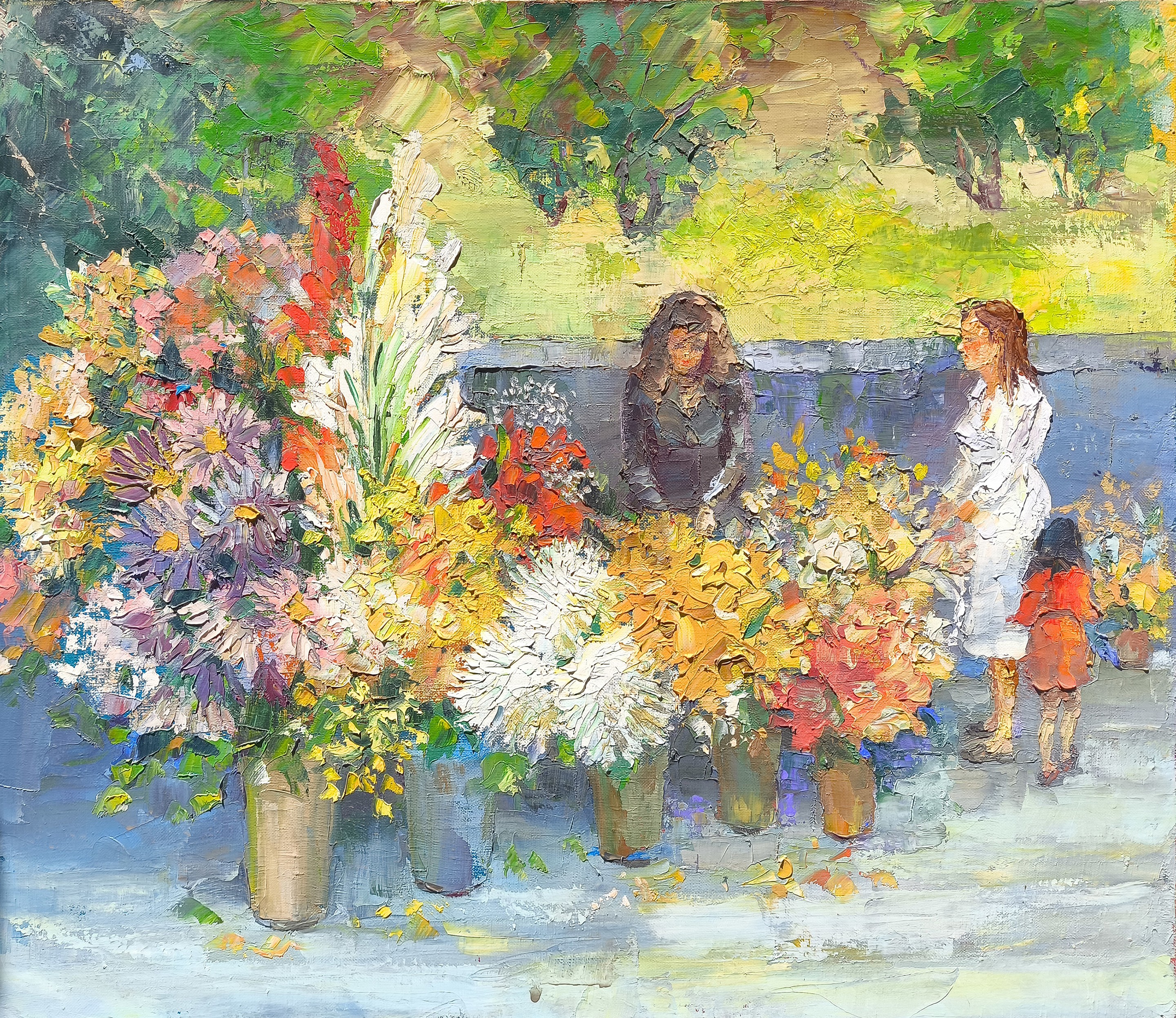Hrach Baghdasaryan, Flowers Market Hrach Baghdasaryan, Flowers Market