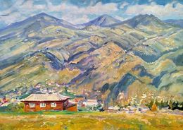 Pittura, Among the Mountains, Pavlenko Leonid