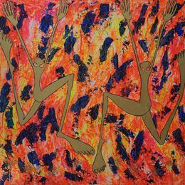 Painting, Allégresse, Delphine Dessein