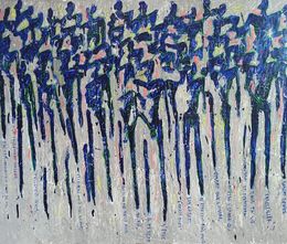 Painting, En attendant la liberté, Delphine Dessein