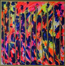 Peinture, Nématoïdes 5, Delphine Dessein