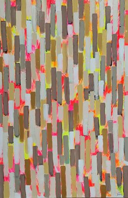 Peinture, Pluie de liberté 6, Delphine Dessein