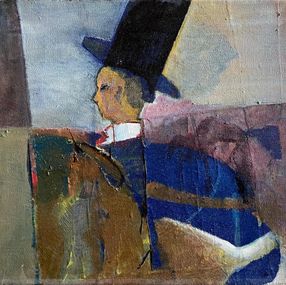 Painting, Old Money billionare, Kilian Beck