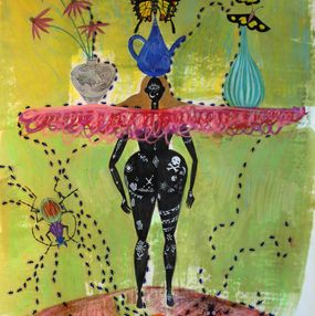 Painting, Queen 13, Kim Soo Young