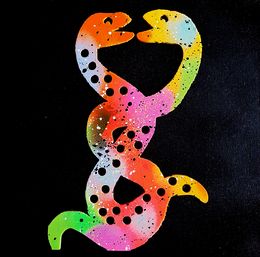 Painting, Les serpents de niki Colors, Spaco