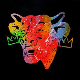 Painting, La vache qui rit basquiat Colors, Spaco