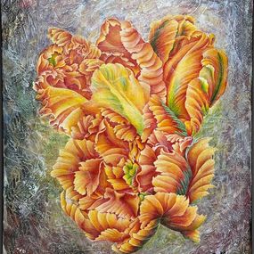 Peinture, Tulipanes de loro, Evgeniya Brits