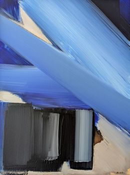 Peinture, Entre ciel et terre, Benoît Guérin
