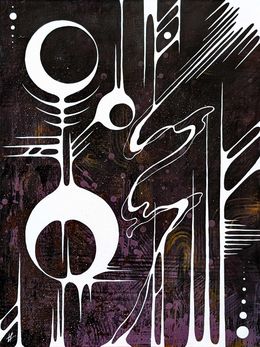 Painting, Abyssale, LouPik