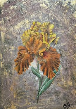 Painting, Iris, Evgeniya Brits