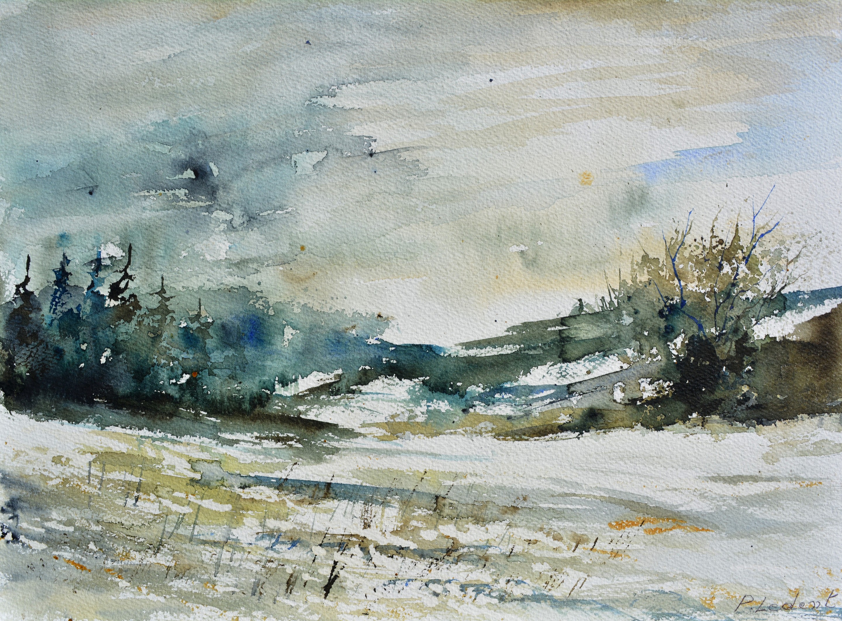 Pol Ledent, Peaceful countryside Pol Ledent, Peaceful countryside