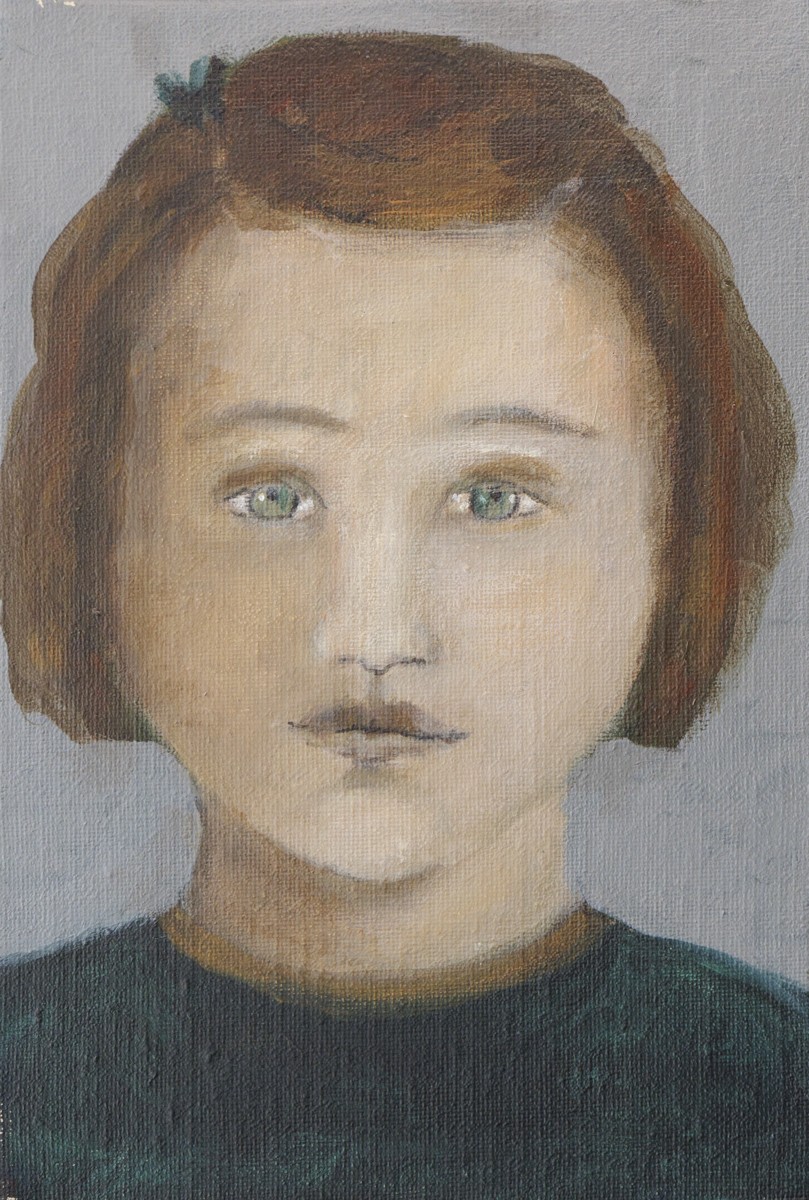 Fabienne Octobre, Portrait 1, Petite fille aux yeux verts Fabienne Octobre, Portrait 1, Petite fille aux yeux verts