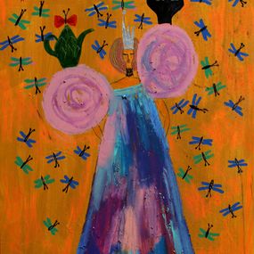 Painting, Queen 32, Kim Soo Young