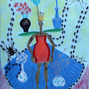 Painting, Queen 33, Kim Soo Young