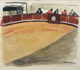 Painting, Plaza de toros, Yves Brayer