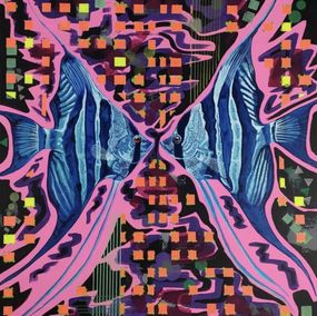 Painting, Orinoco love parade, Benjamin David