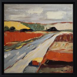 Painting, La route des saisons, Sophie Dumont