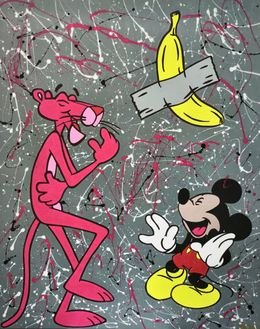 Painting, Fou Rire, MB-Art