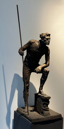 Sculpture, Le pisteur, Christophe Charbonnel