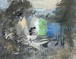 Painting, Les promenades 6, Nicolas Gasiorowski