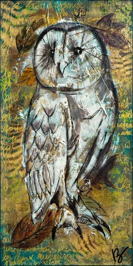 Painting, Veilleuse de nuit, Véronique Baleste