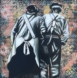 Painting, En chemin, Véronique Baleste
