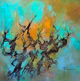 Peinture, Les ramures Improbables, Patricia Ritschard