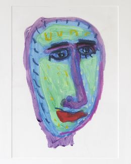 Pintura, Portrait Basquiaise N°9, Sylvain Copete