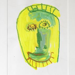 Pintura, Portrait Basquiaise N°2, Sylvain Copete