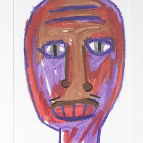 Gemälde, Portrait Basquiaise N°7, Sylvain Copete
