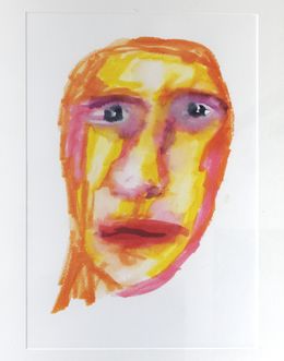 Painting, Portrait Basquiaise N°3, Sylvain Copete