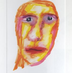 Gemälde, Portrait Basquiaise N°3, Sylvain Copete