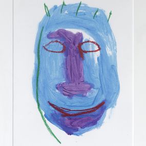 Gemälde, Portrait Basquiaise N°1, Sylvain Copete