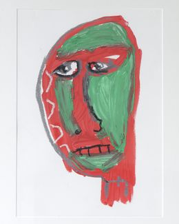 Painting, Portrait Basquiaise N°10, Sylvain Copete