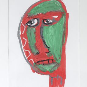Gemälde, Portrait Basquiaise N°10, Sylvain Copete