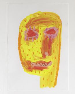Painting, Portrait Basquiaise N°6, Sylvain Copete
